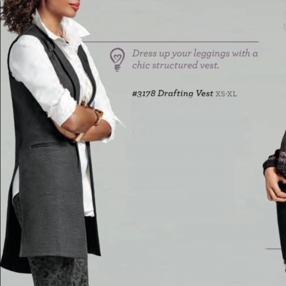 cabi Drafting Vest-NWOT!